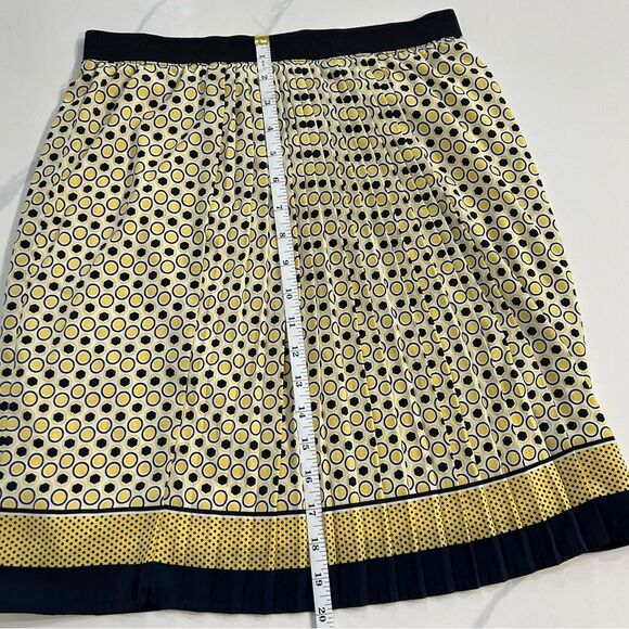 Liz Claiborne Navy and Yellow Skirt - PS - Picture 6 of 6
